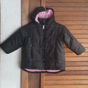 Athletic Works infant hooded puffer jacket size 18 months